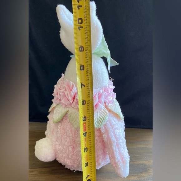 Vintage Decretive Stuffed Bunny - 11” - Picture 9 of 11